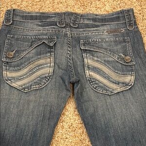 Frankie b Women's Blue Jeans